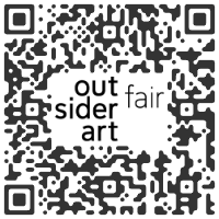 mpefm - QR code 119 artists at outsider art fair 2024, New York - February 29 – March 3, 2024 @OutsiderArtFair