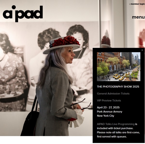 The Photography Show 2025, New York NY U.S.A. April 23 > 27, 2025 @aipadphoto