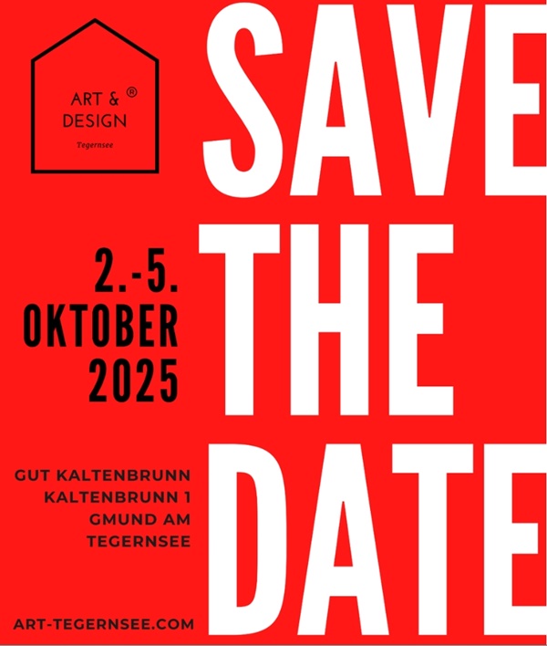 10 galleries at ART & DESIGN Tegernsee, GERMANY - 2 > 5 October, 2025 @artdesign_tegernsee