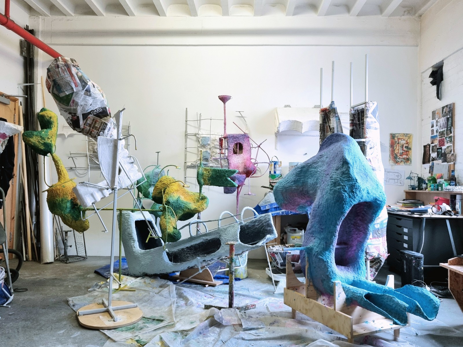 click to enlarge- double click to reduce Olivia Bax, London studio