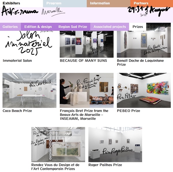 43 galleries at ART-O-RAMA 2025 Marseille, FRANCE - August 29 > 31, 2025 @artorama_marseille