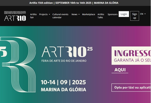 53 galleries at ArtRio 2025 Rio de Janeiro, BRAZIL - September 10 > 14, 2025 @feriaartrio