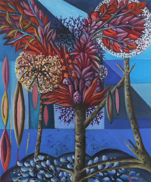 Hartmut Neumann, Große Büschel (Baumkunde)
2019
oil on canvas
80 × 60 cm

8.500 EUR
