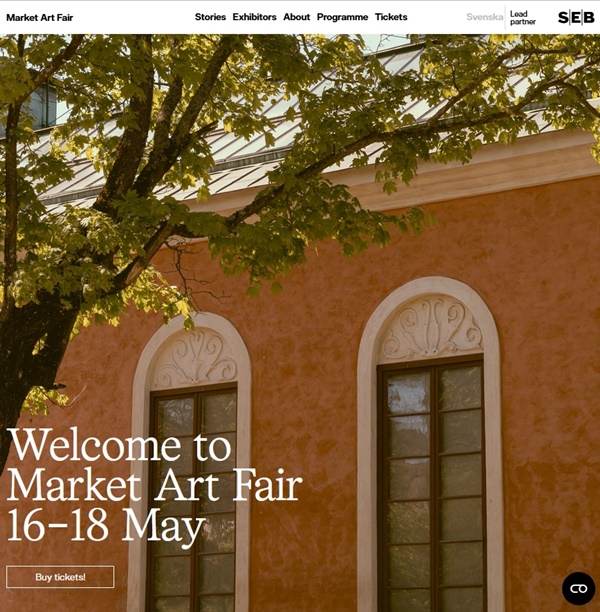 Market Art Fair 2025 Stockholm - MAY 16 > 18, 2025 @marketartfair
