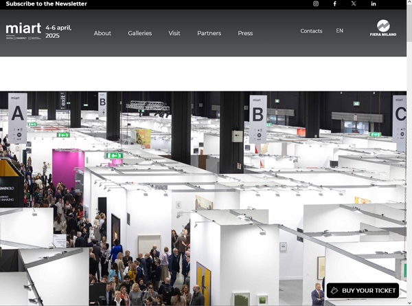 click to enlarge- double click to reduce 179 galleries at MIART 2025 Mukan, UTALY - April 4 > 6, 2025 @MiArtMilano