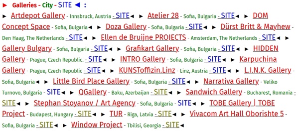 click to enlarge- double click to reduce Sofia Art Fair 2025 , BULGARIA - October 2 > 5, 2025 @sofiaartfair