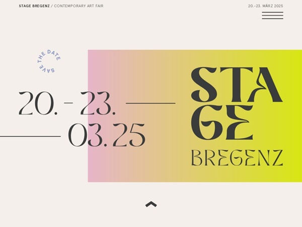 STAGE Bregenz 2025 - 20 > 23 March, 2025 @stagebregenz